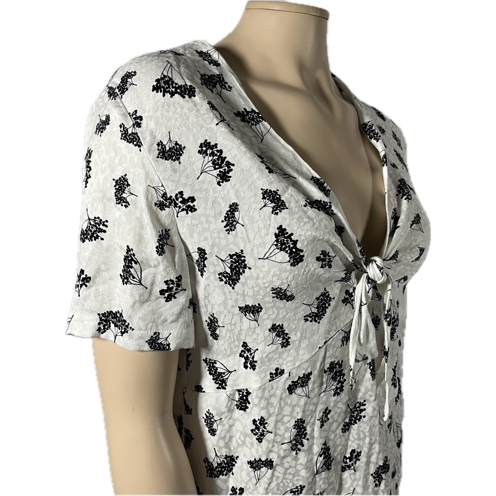 NWOT Maje Blouse Contemporary Floral - Picture 6 of 10